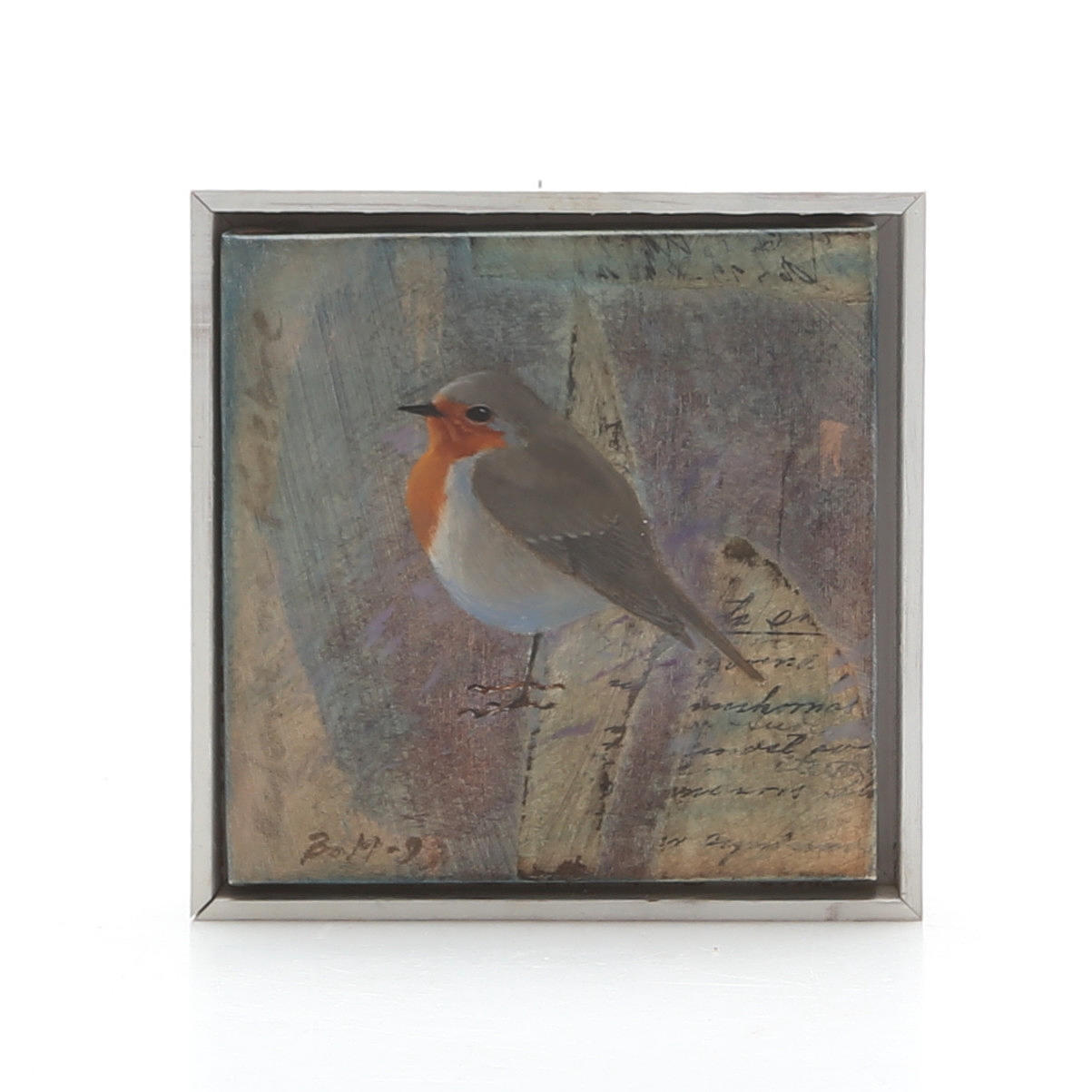 BO MÖRNERUD. OIL on Board, indistinctly signed, 1990s.