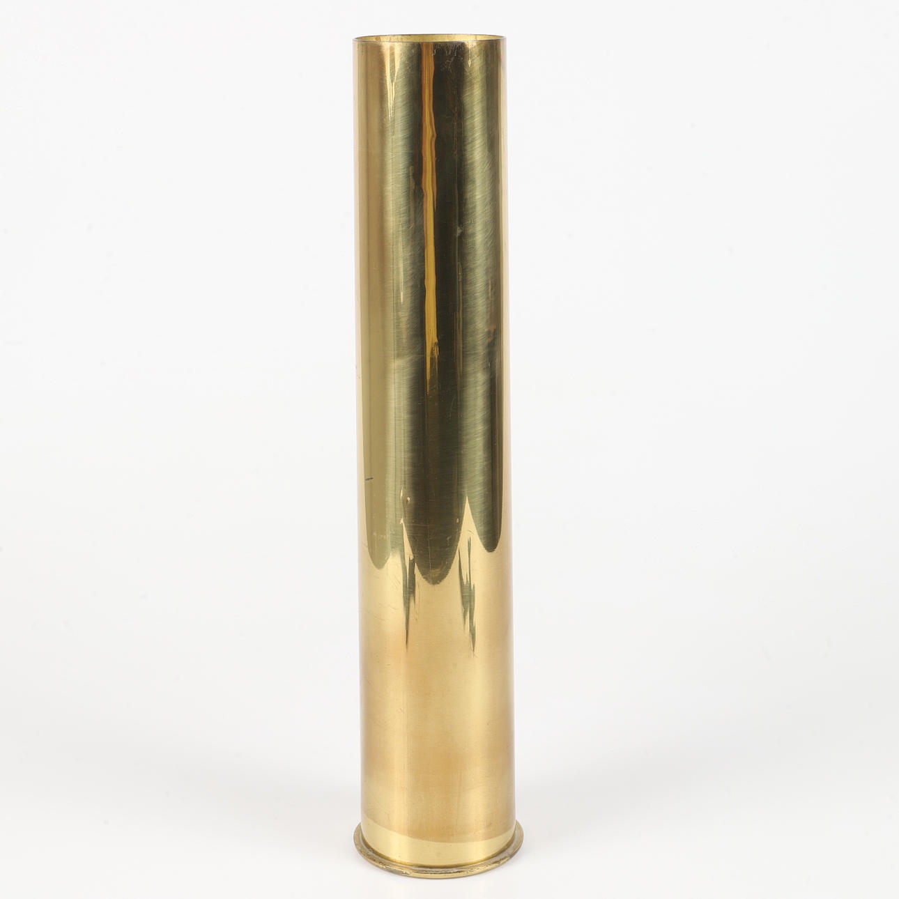 CARTRIDGE SLEEVE, brass, 1900s.