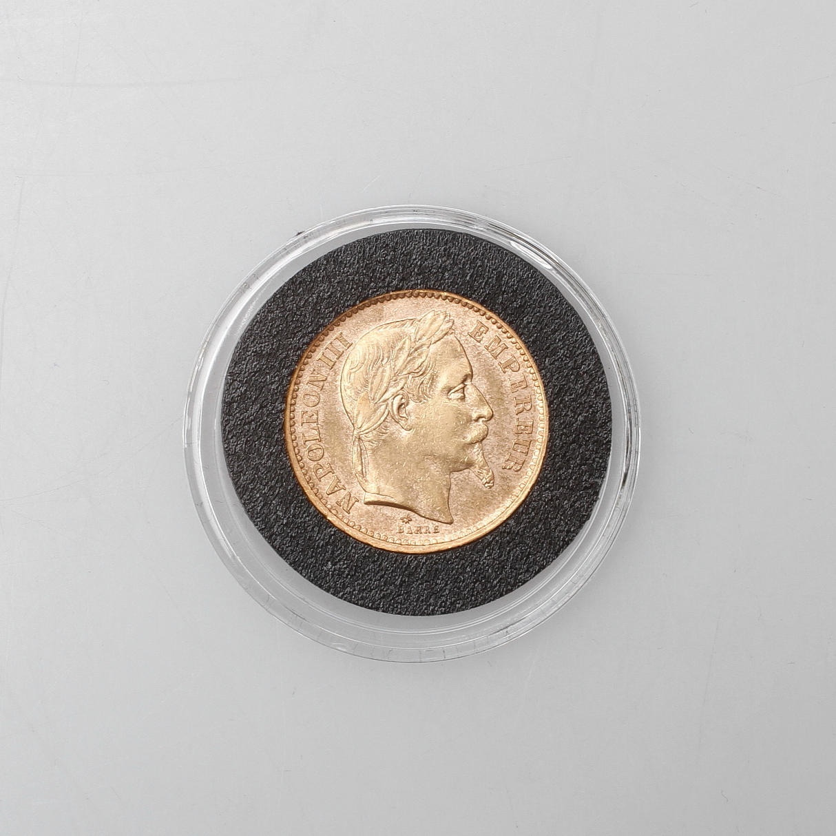 GULDMYNT, Frankrike, 20 francs, vikt 6,45 gram.