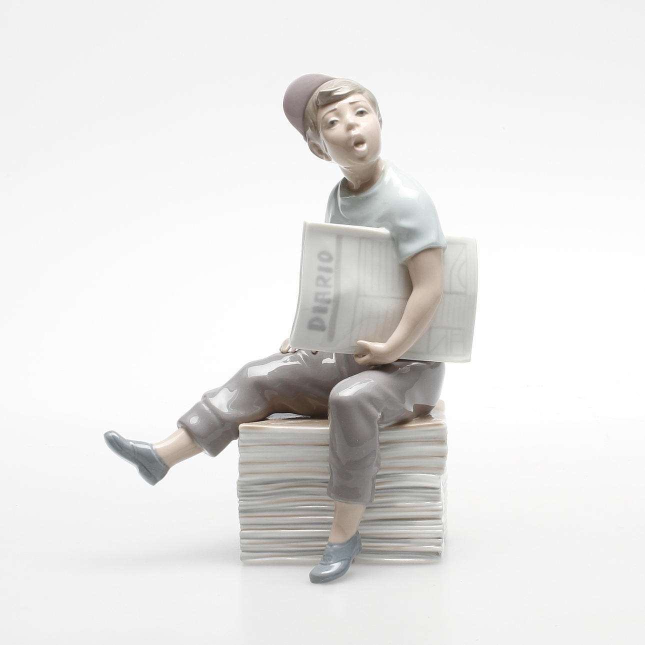 FIGURIN, porslin, Nao, Lladro, Spanien.