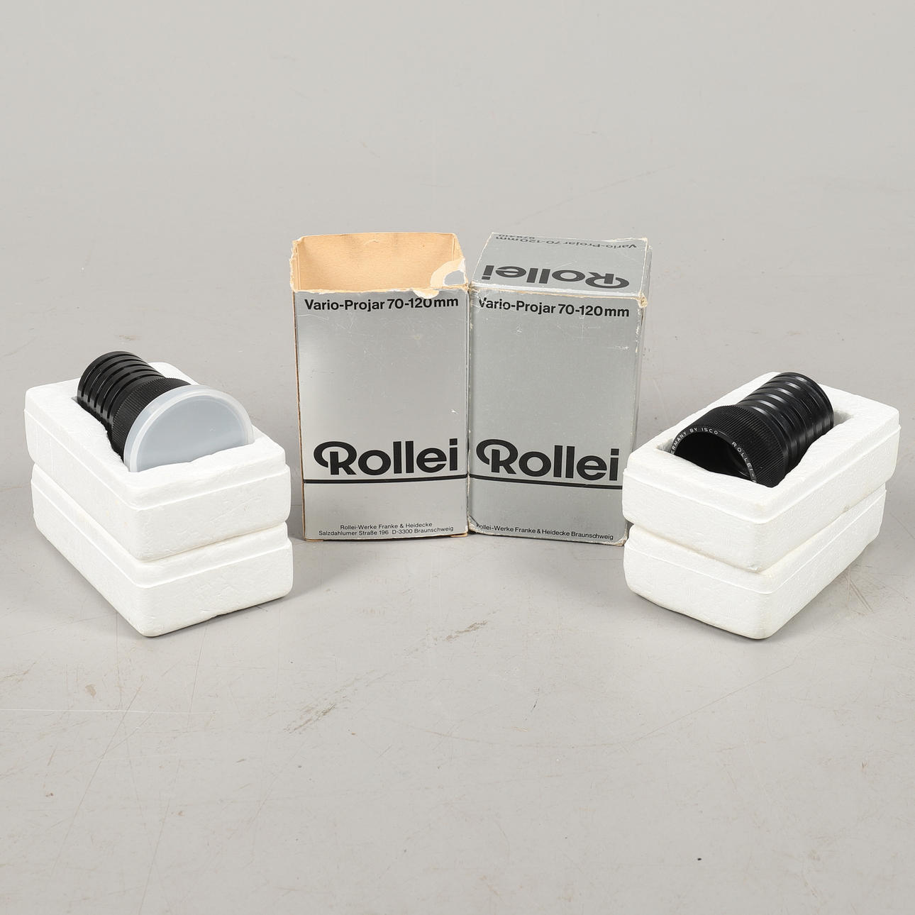 2 x ROLLEI VARIO PROJEKTORLINSER.