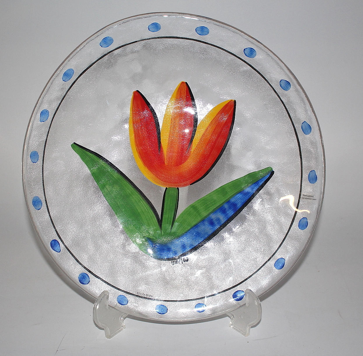 FAT, glas, Kosta Boda - Ulrica Hydman-Vallien - Tulipa.