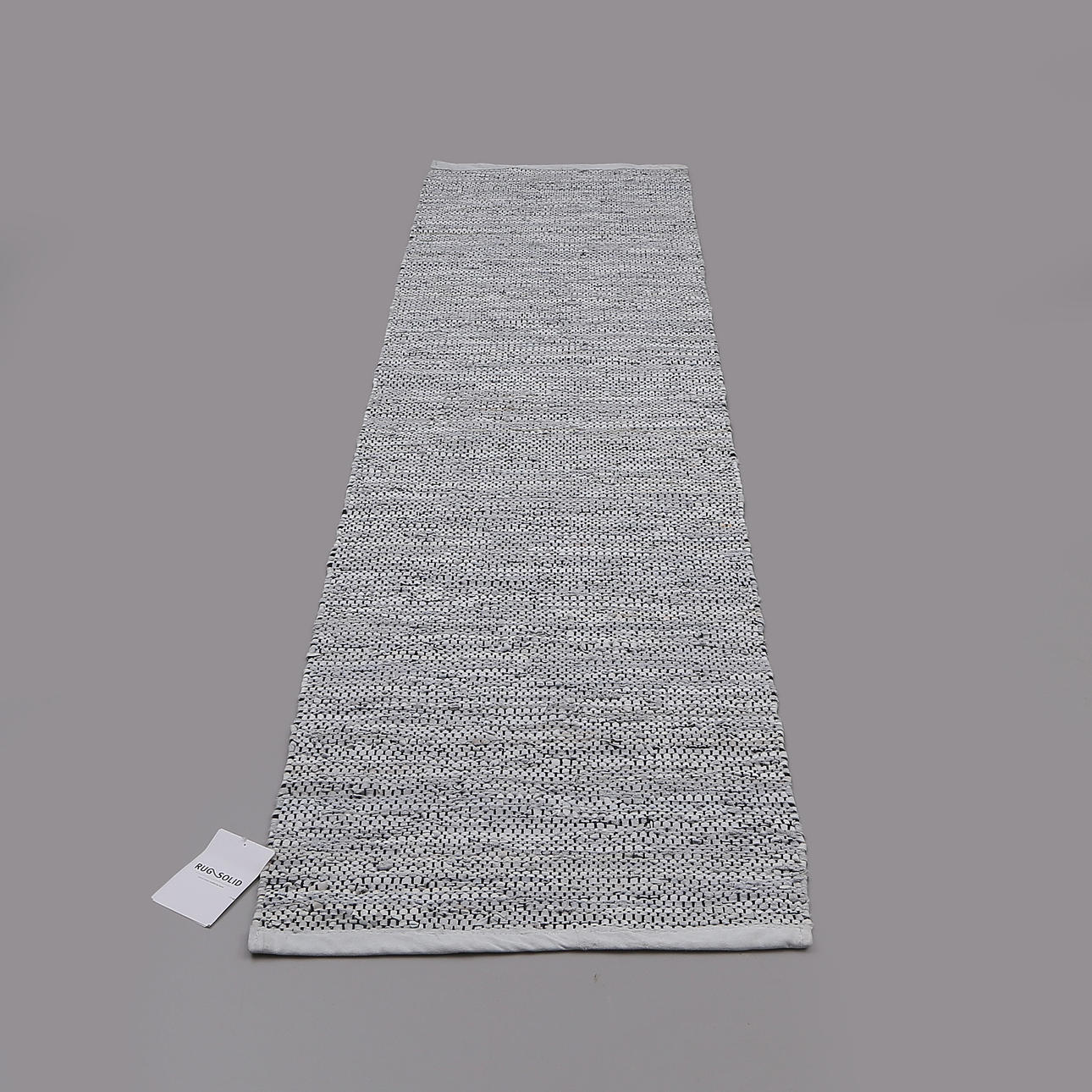MATTA, RUG SOLID, läder, 75 x 300 cm, modern.