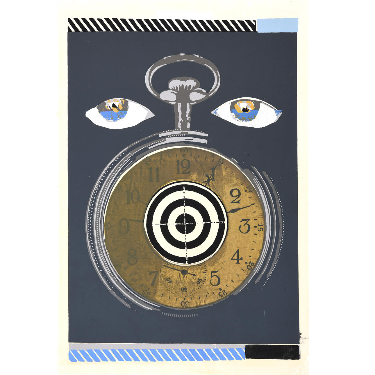GORDON COOK (AMERICAN, 1927-1985). STOPWATCH.
