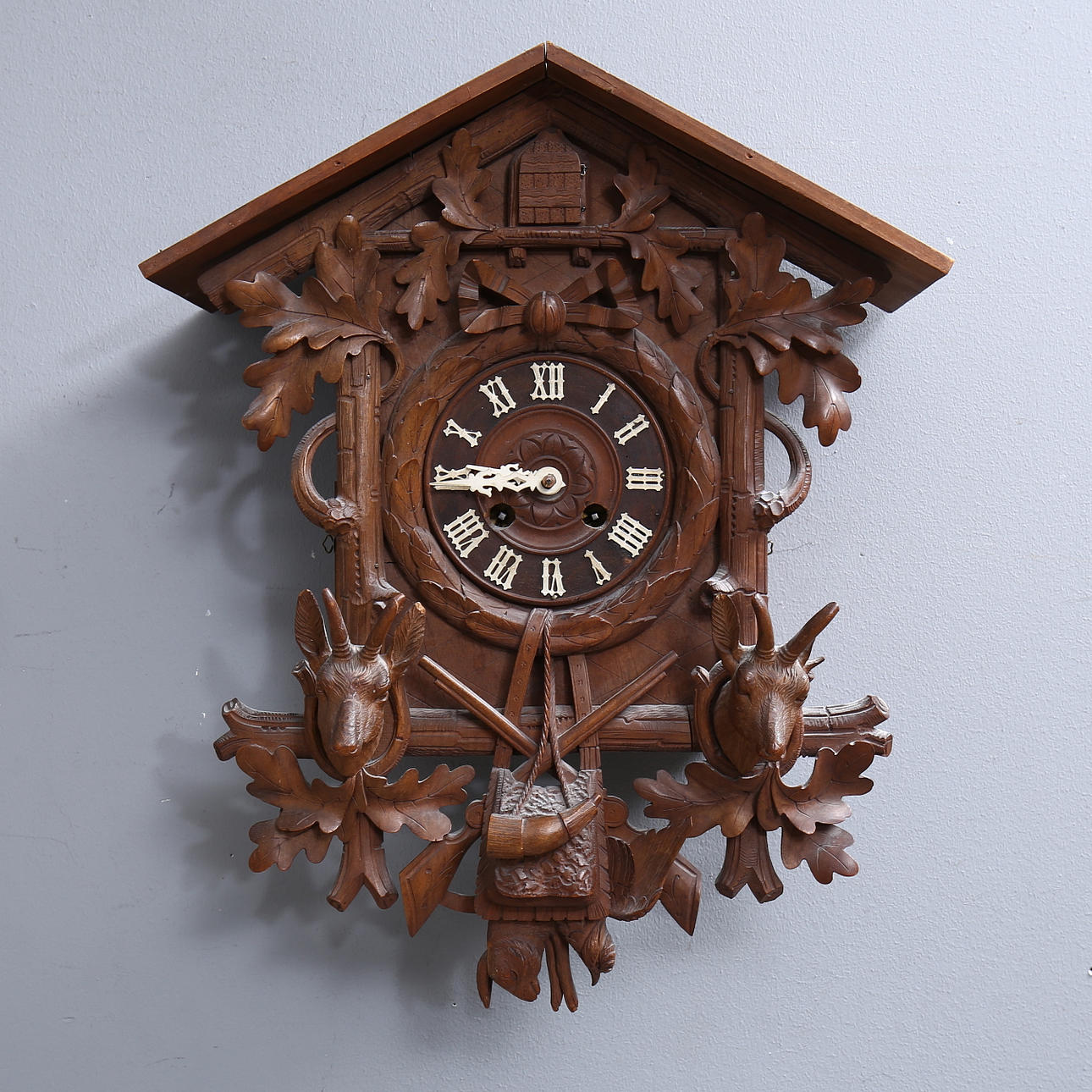 RELOJ DE CUCO, madera, siglo XIX/XX.