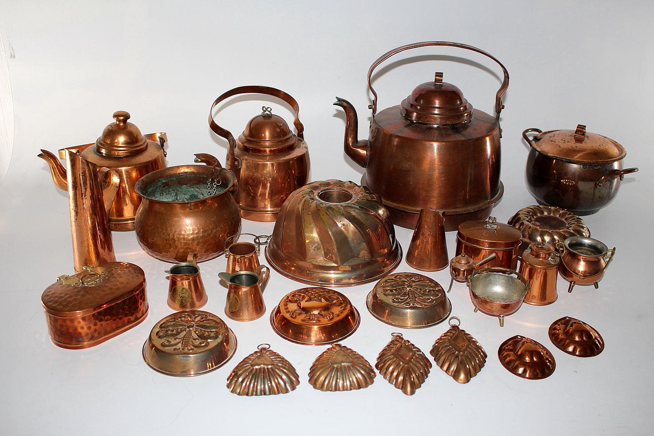 KOPPARFÖREMÅL, 27 st.