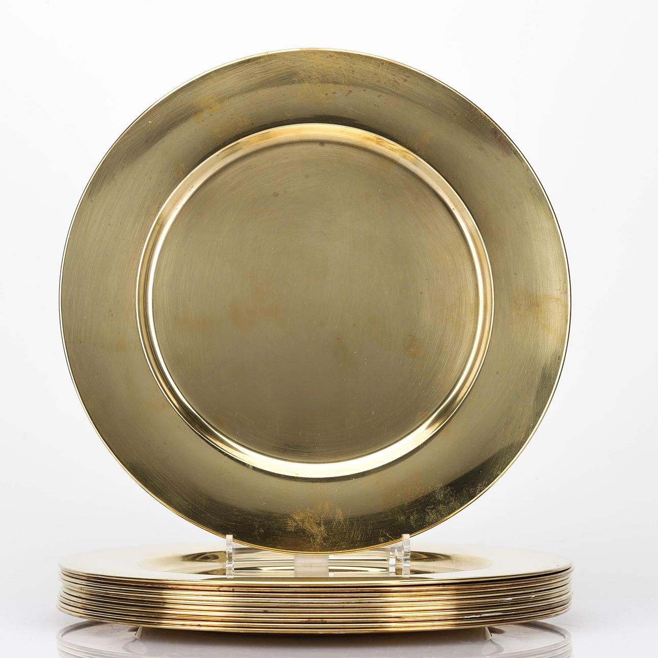 KUVERTALLRIKAR 11 st, mässing, Stelton, Danmark.