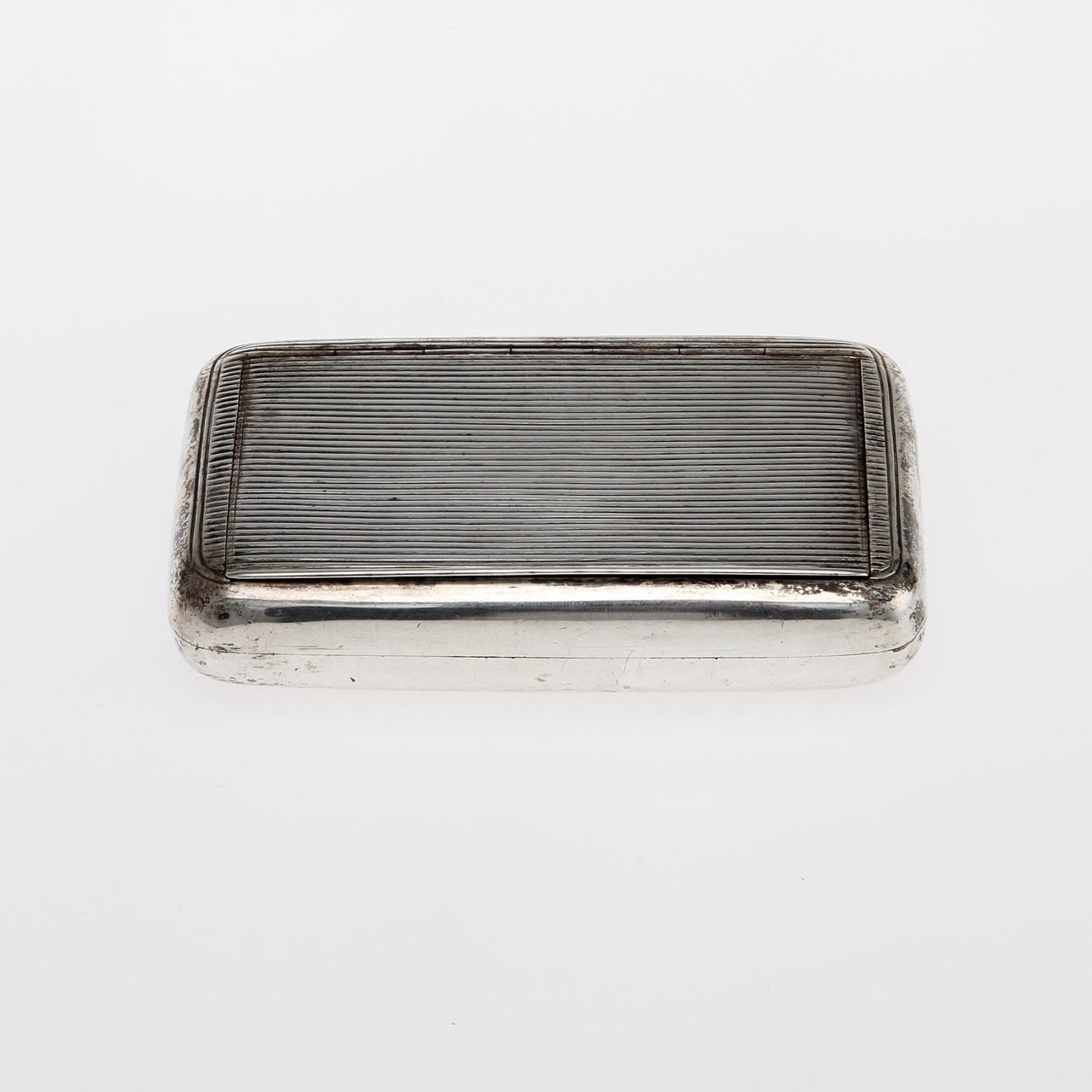 SNUSDOSA, silver, Moscow 1894, about 140 grams.