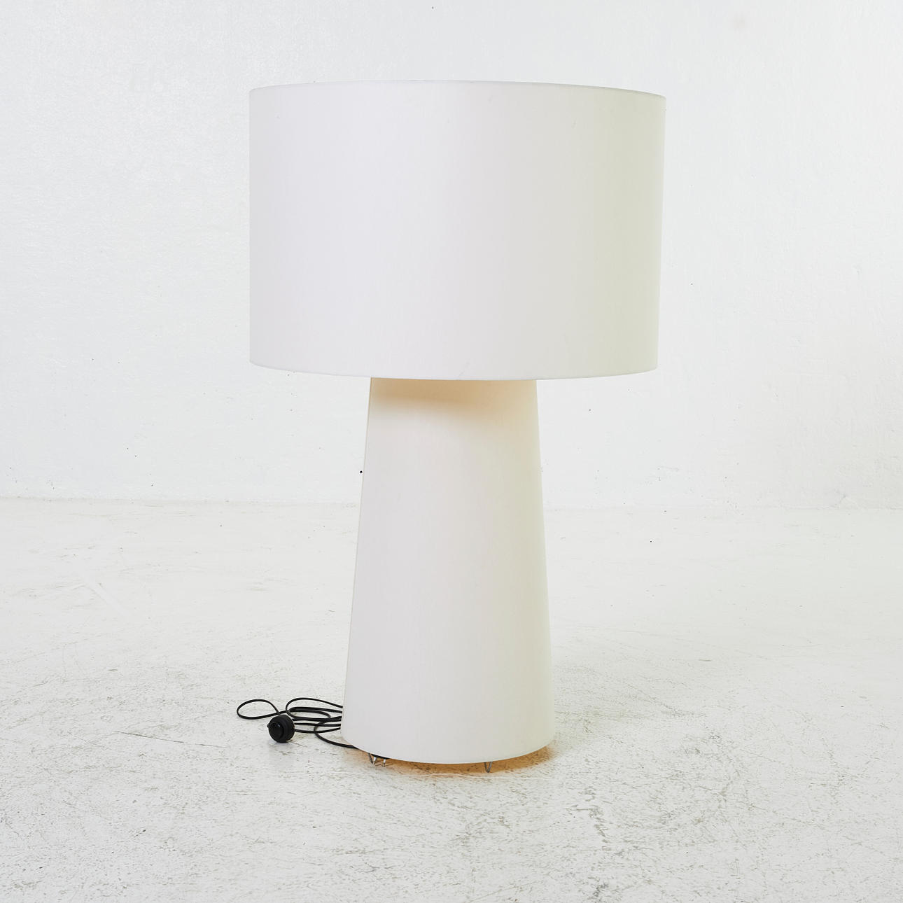 MARCEL WANDERS. Floor lamp, "Big Shadow", Cappelini, for 2 light sources, labeled.