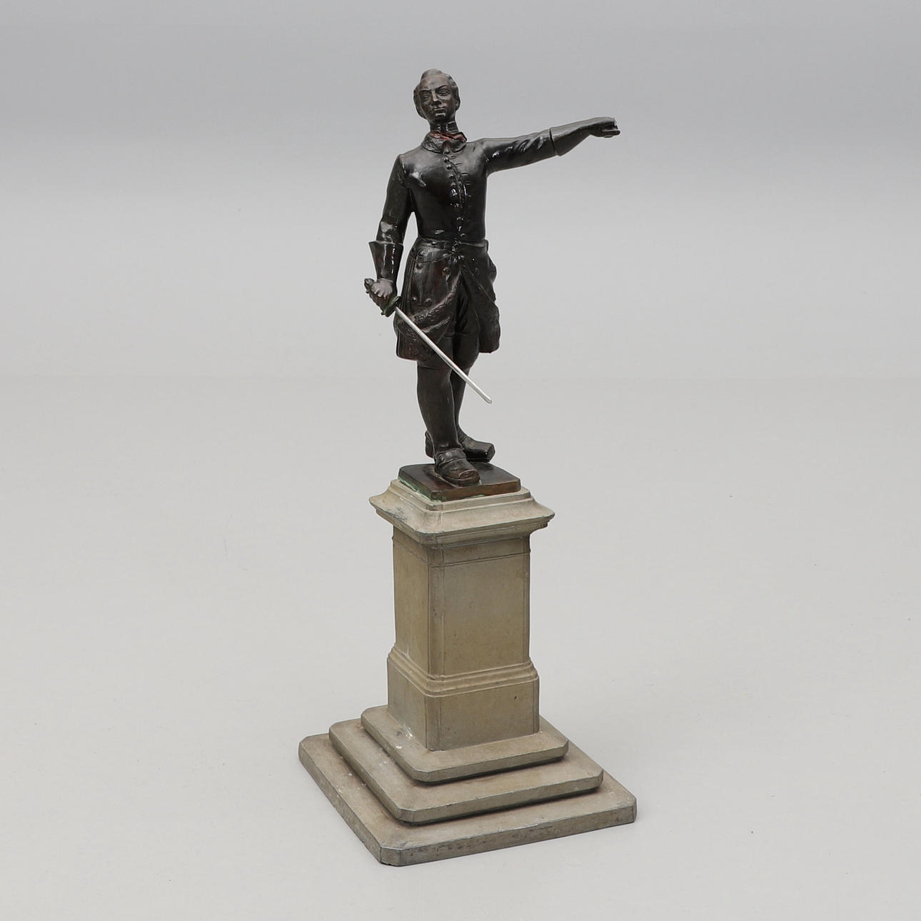 JOHAN PETER MOLIN. After. Sculpture "Charles XII".