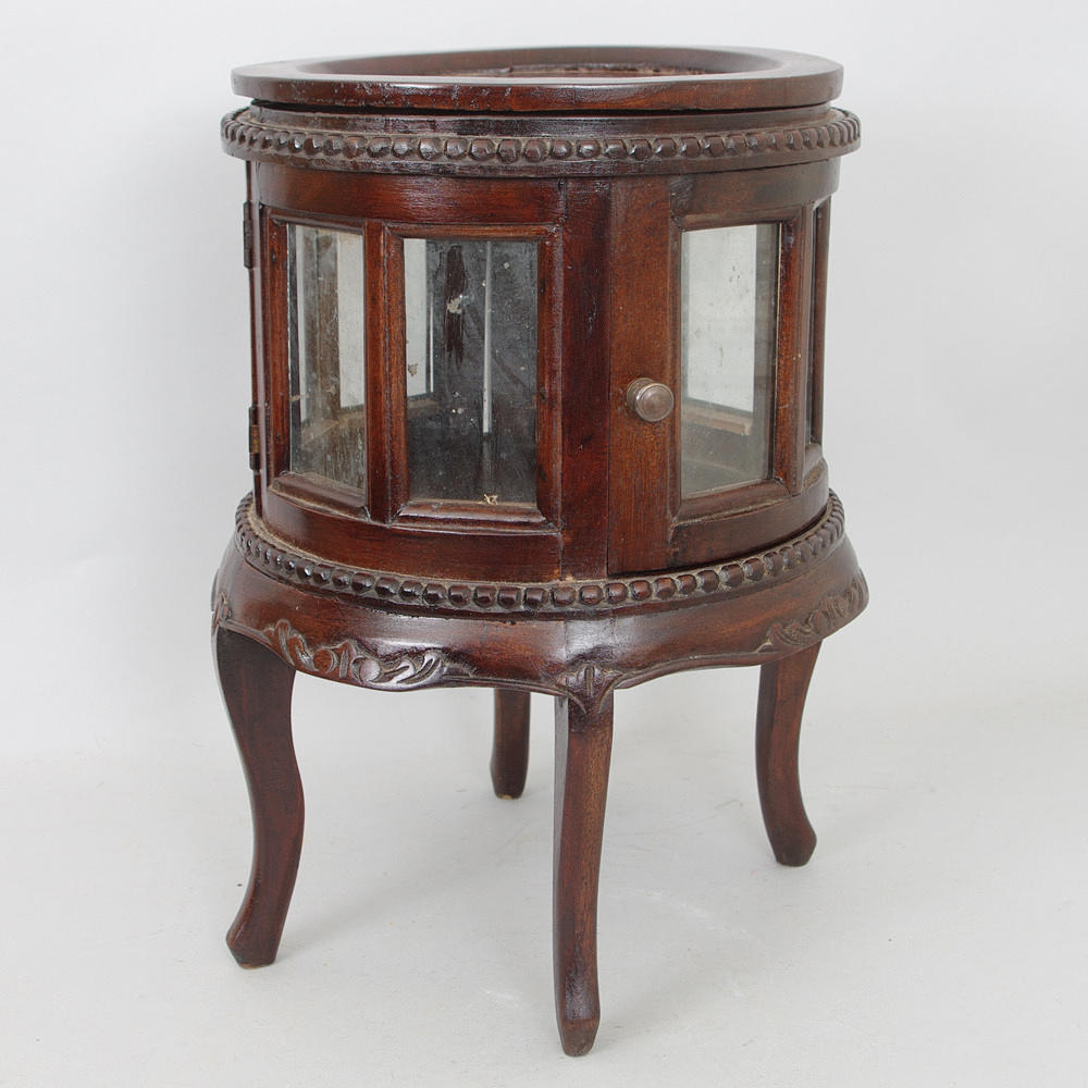 TEA CABINET, trä/glas, samtida.