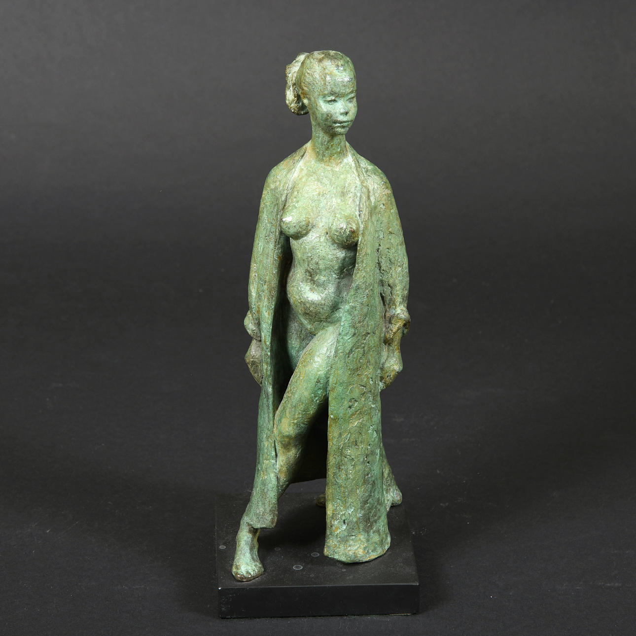 SUKEY ERLAND (1927-2104). DRAPED FEMALE FIGURE.