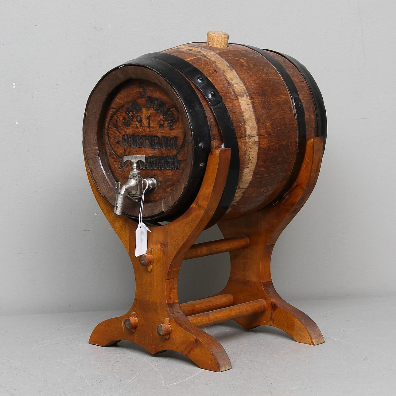 TRÄTUNNA på STÄLL, Westervik, omkring 1900.