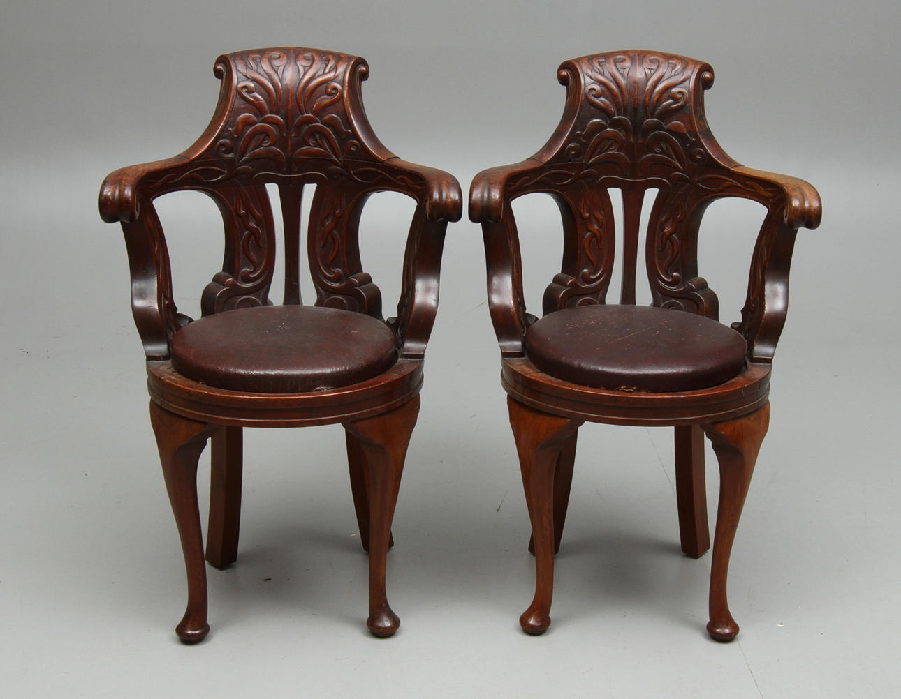 STOLAR, 1 par, senempire, 1800-tal.