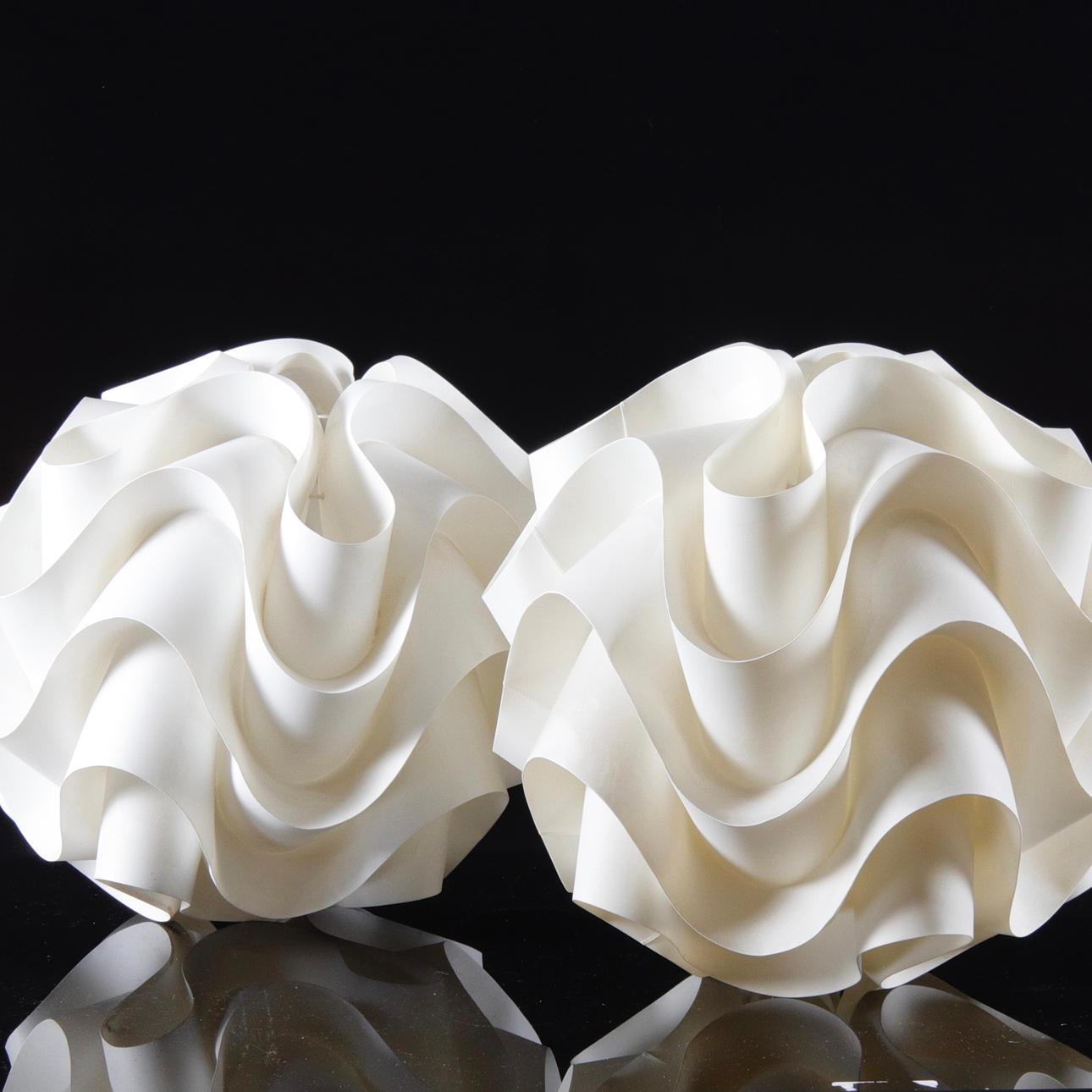 POUL CHRISTIANSEN. SCREENS, 2 pcs, plastic.