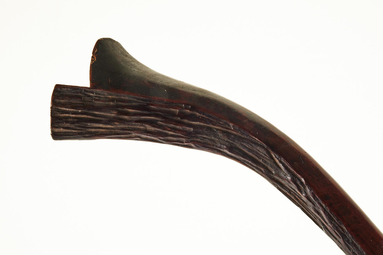 STREET / FIGHT CLUB, so-called snake club, Fiji, 19th century. Weapons ...