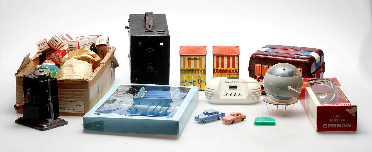 LEKSAKER med mera, 1900-tal.