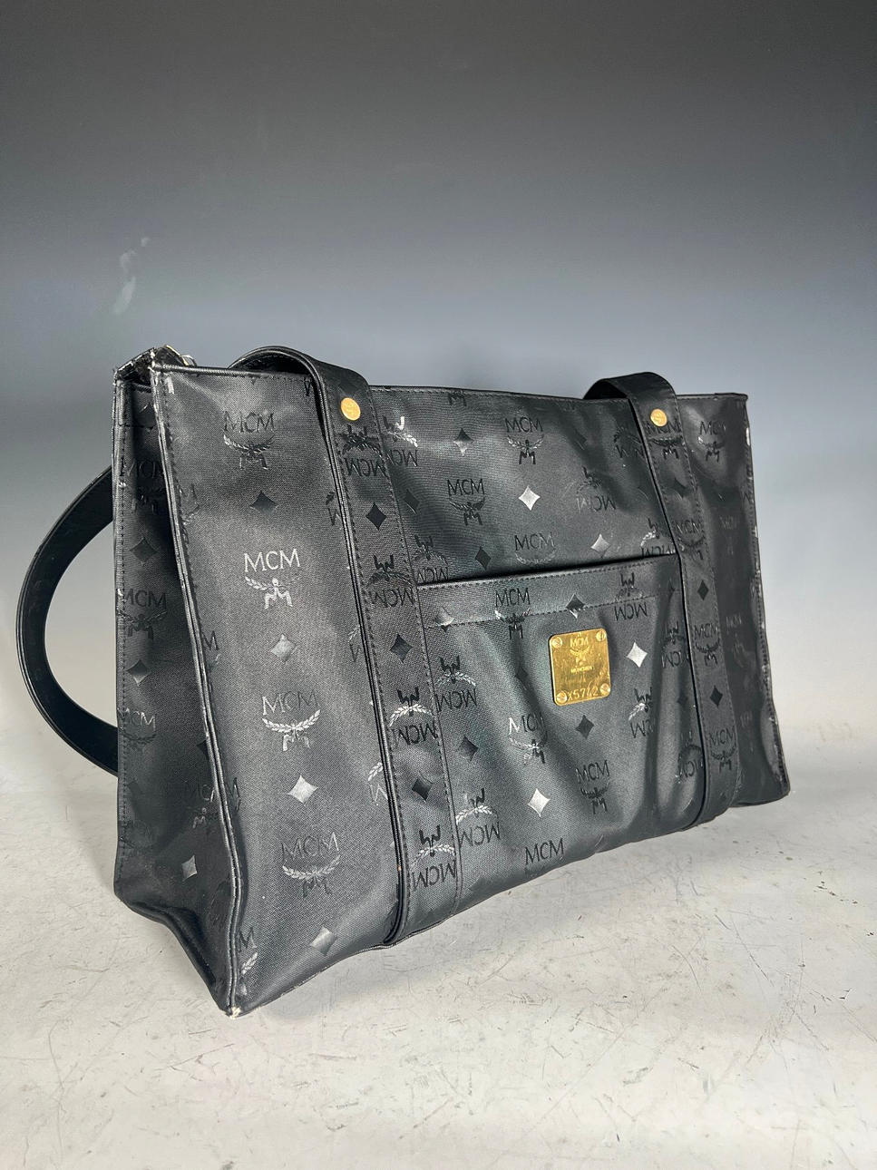 MCM. Shoulder strap bag "Visetos Leather Shoulder Bag", Munich, Germany.