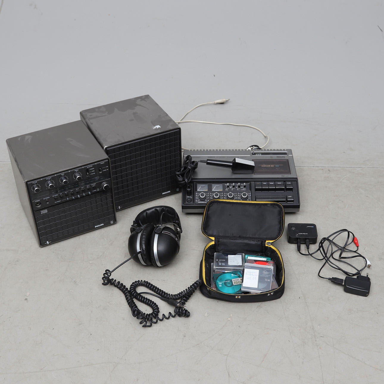 RADIO mit KASSETTE SPIELER, Philips.