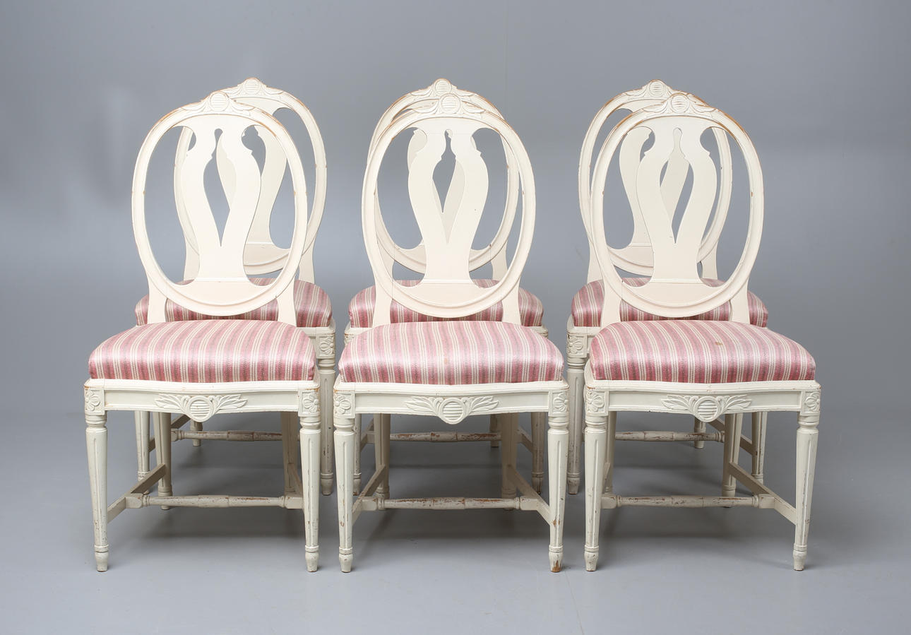 MATSALSGRUPP, 12 delar, Gustaviansk stil, Svenska modellen, 1920-tal.