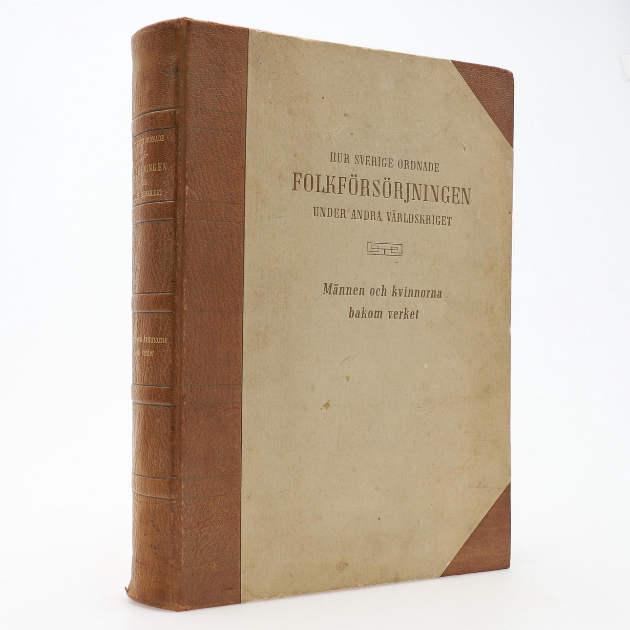 HOW SWEDEN ORGANIZED PUBLIC SUPPLY DURING THE SECOND WORLD WAR.