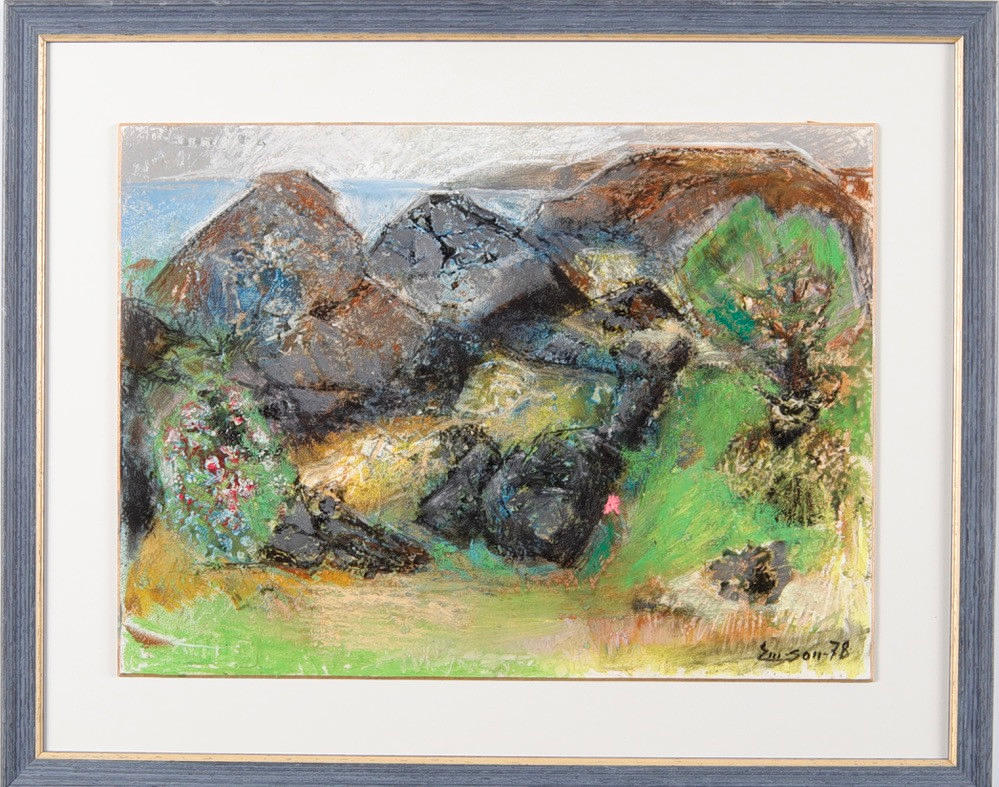 ERIK EMANUELSSON. Olja på pannå.