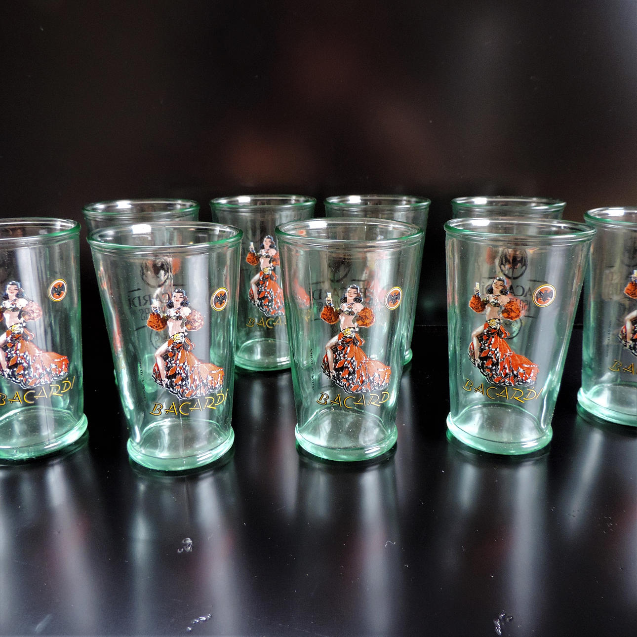 BACARDI 150 ÅR LIMITED EDITION BRILLESÆT 9.