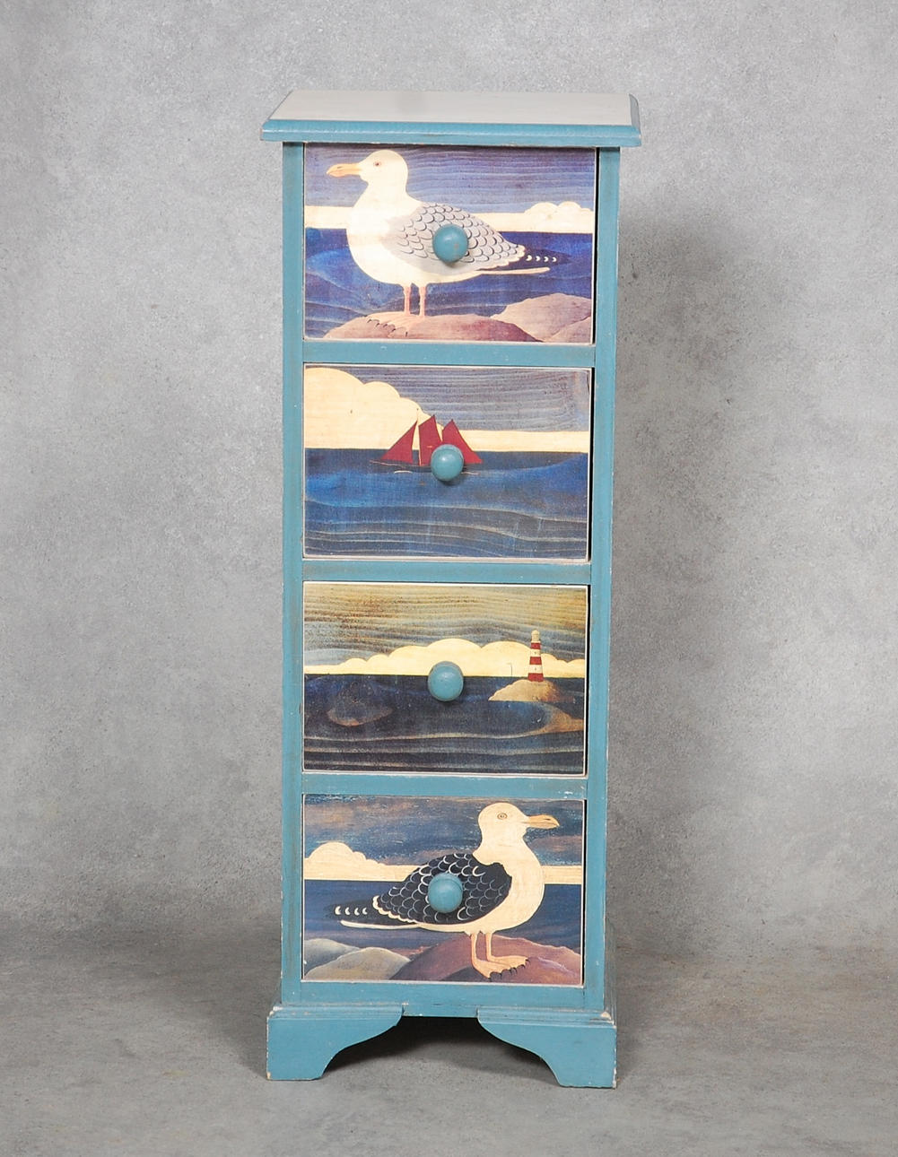 BYRÅ, med havsmotiv, 1900-talets senare del.