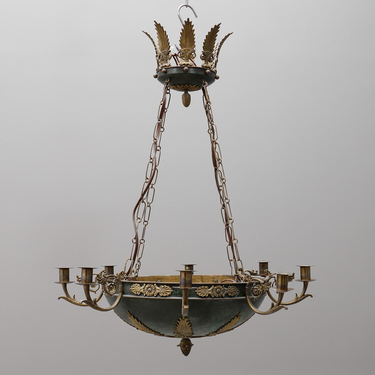 TAKLAMPA, EMPIRE-STIL.