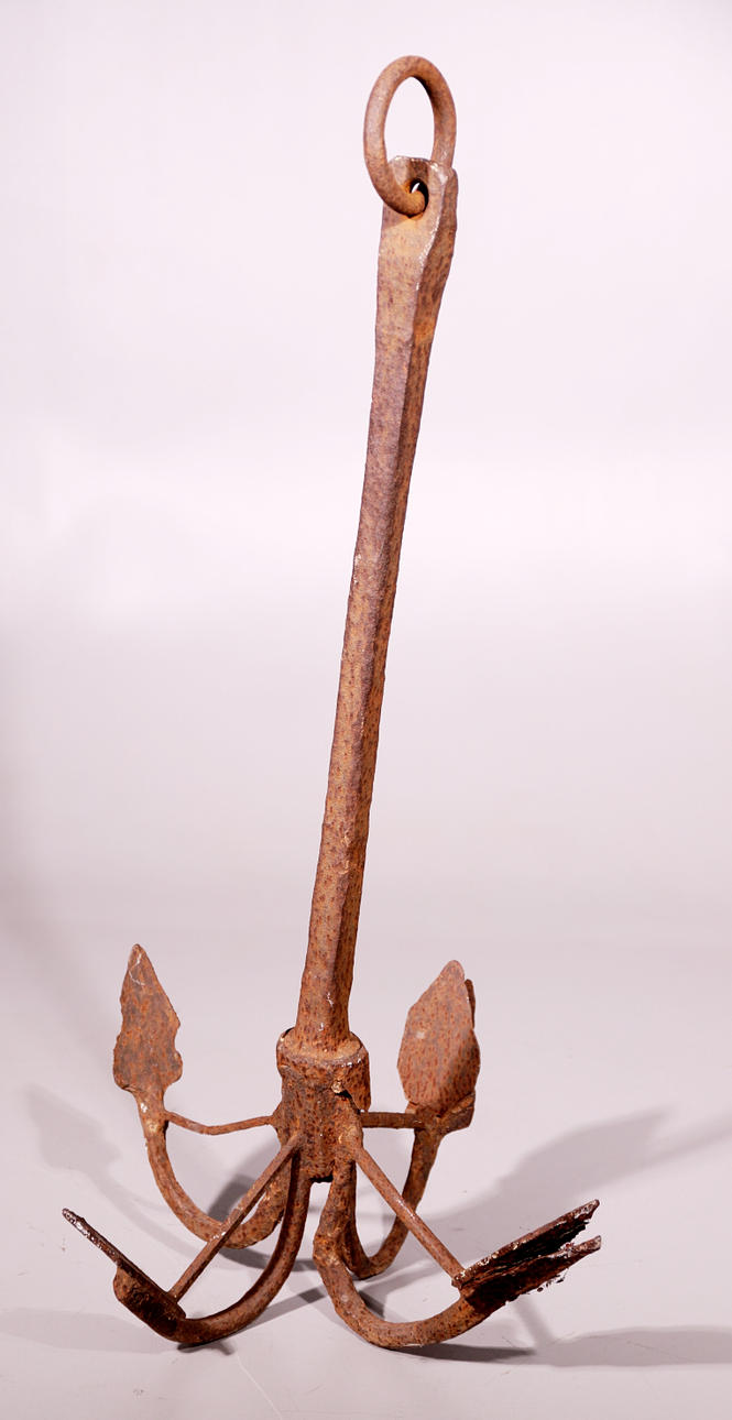 1800-TALET JÄRN ANKARE.