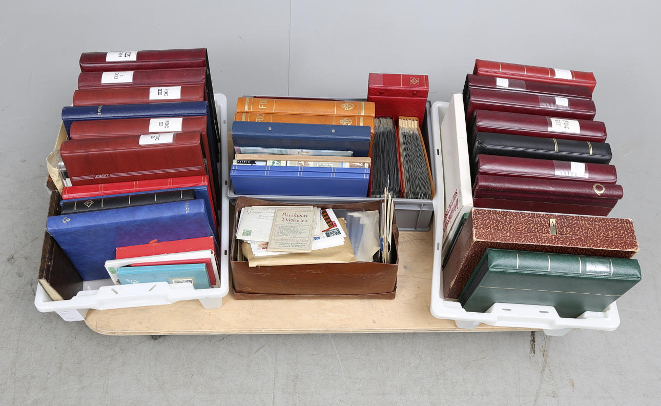 VYKORT, FRIMÄRKEN med mera.