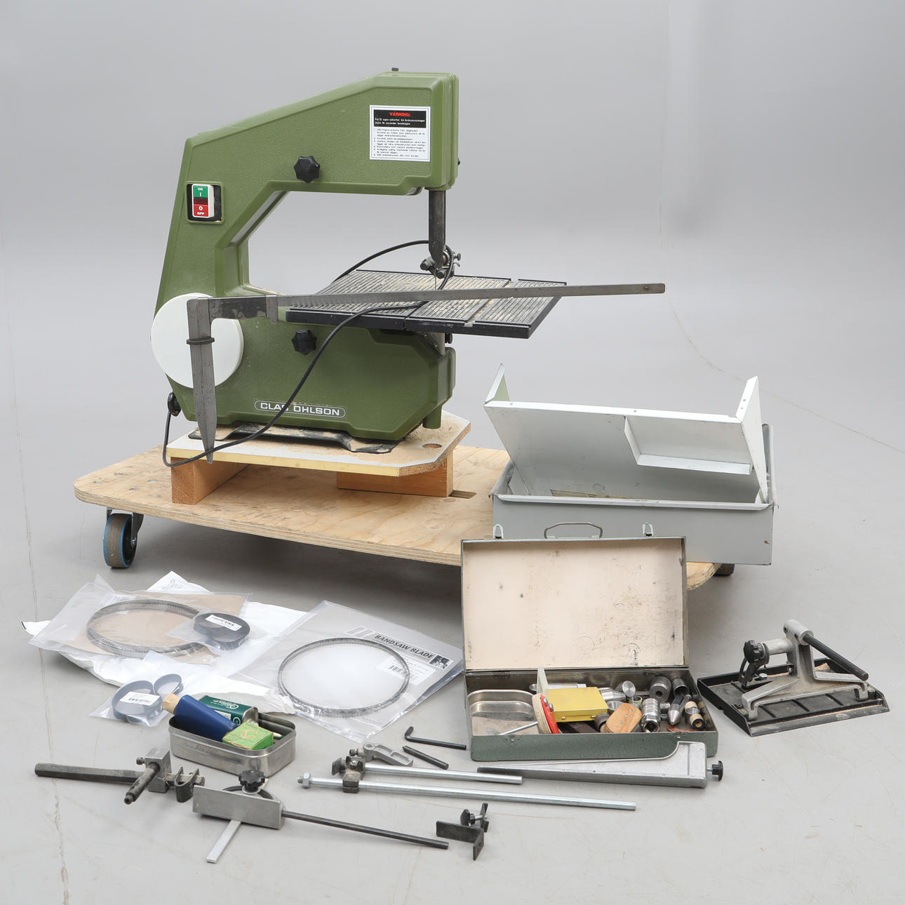 BANDSÅG med SLIPSKIVA.