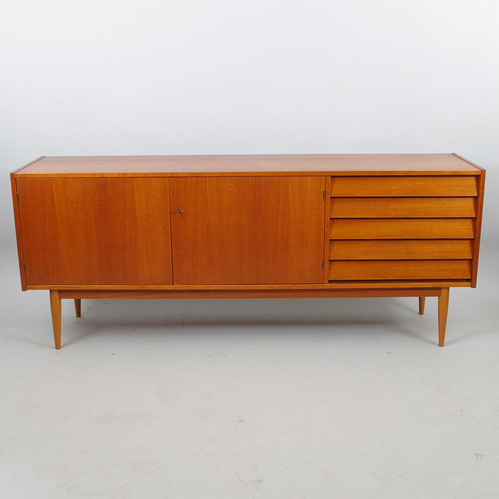 SIDEBOARD, teak, 1950/60-tal.