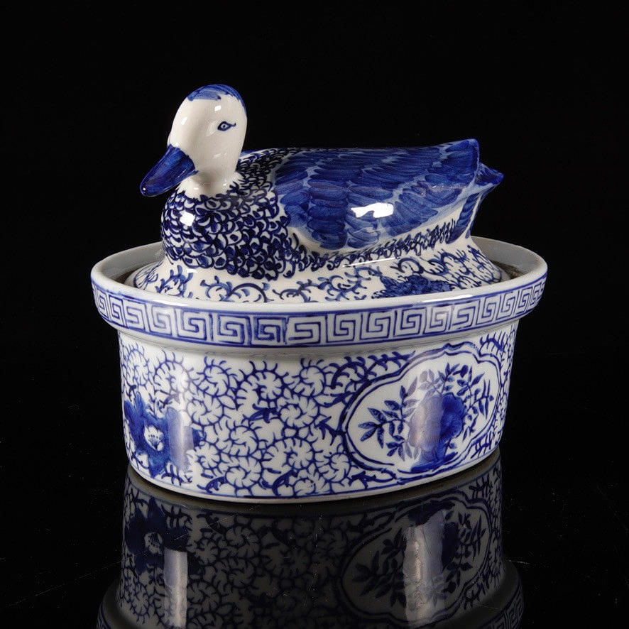 LOCKBURK, porslin, 1900-tal.