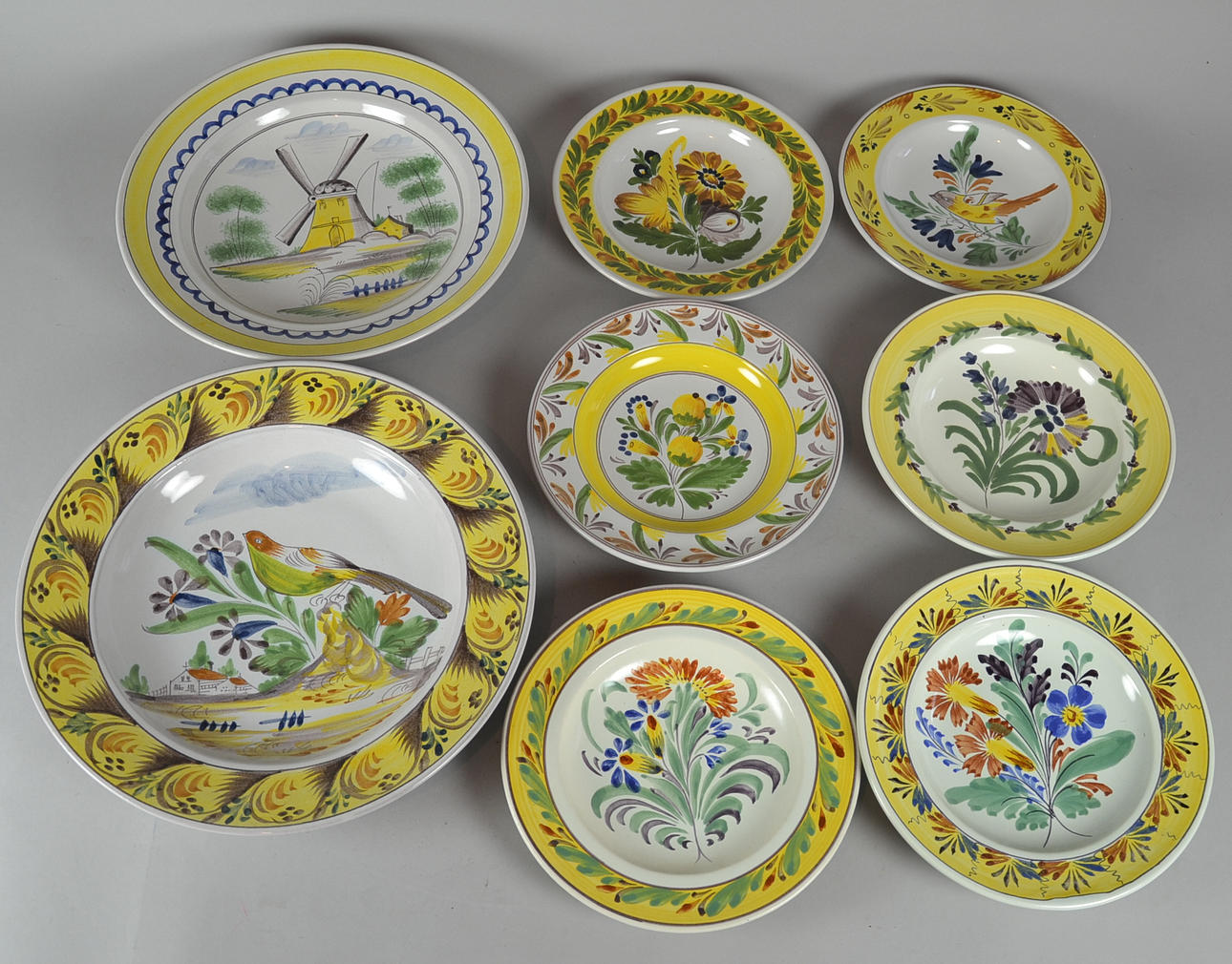 bunt massa Kellinghusen år tallrikar.