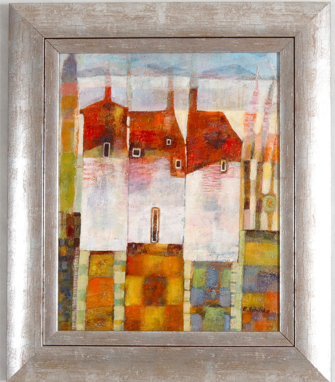 EVA SIBILSKA. Olja på duk.