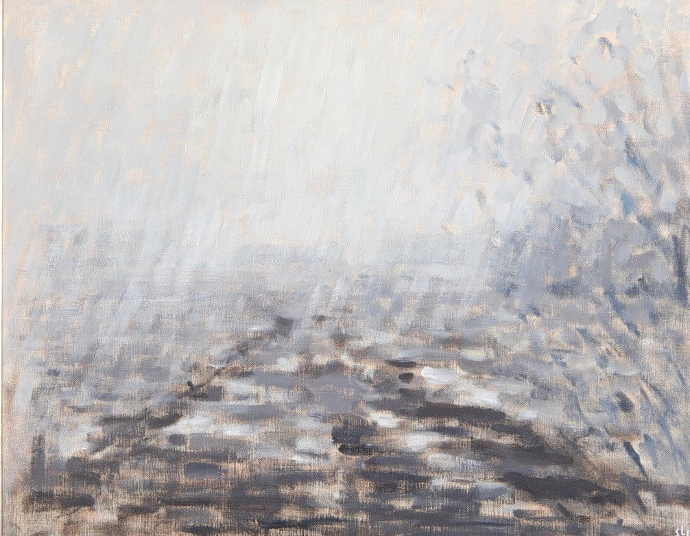 SIGNE LANJE. oil on canvas.