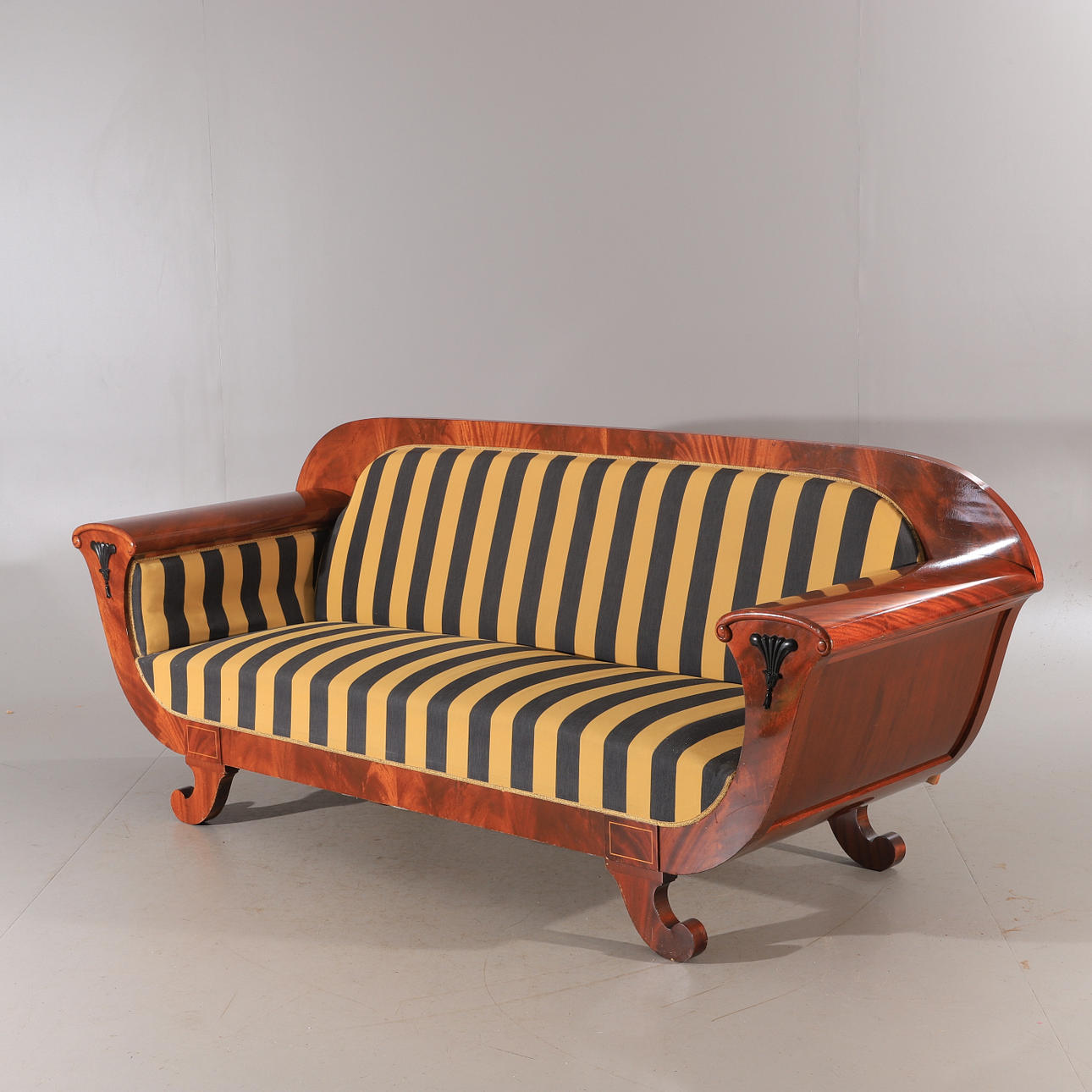 SOFFA, mahogny, empire.