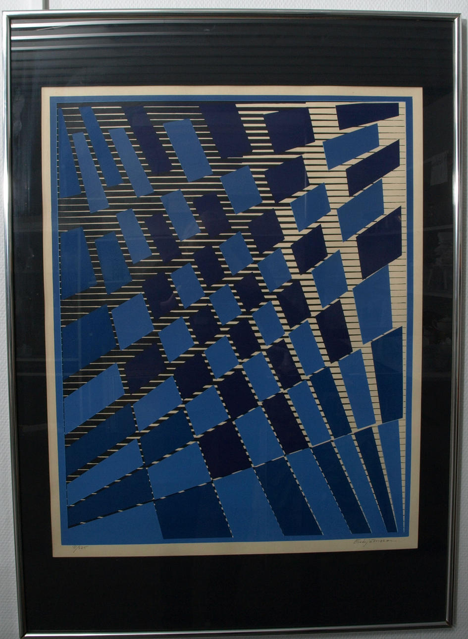 TORSTEN ESBJÖRNSSON. Litografi, numrerad 91/325, signerad Esbjörnsson.