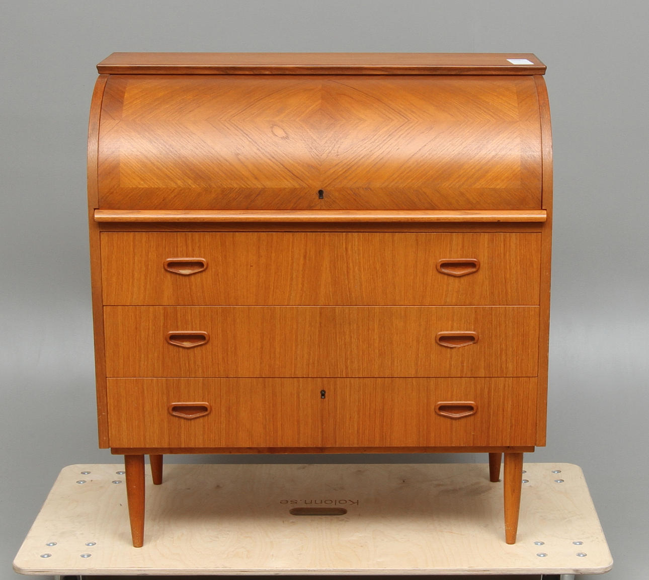 SEKRETÄR, teak, 1900-talets mitt.