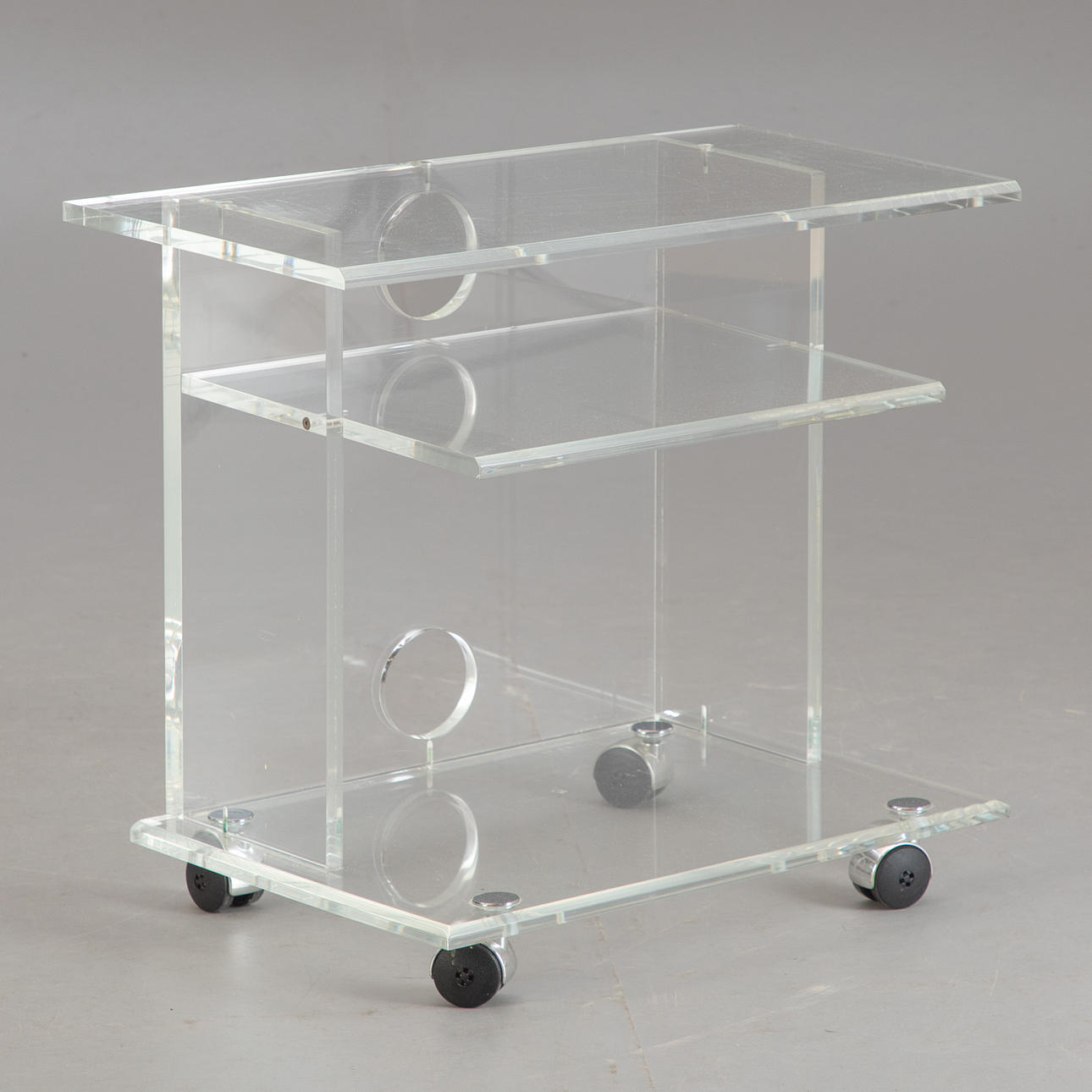 Acrylglas Phonowagen / Stereomöbel.
