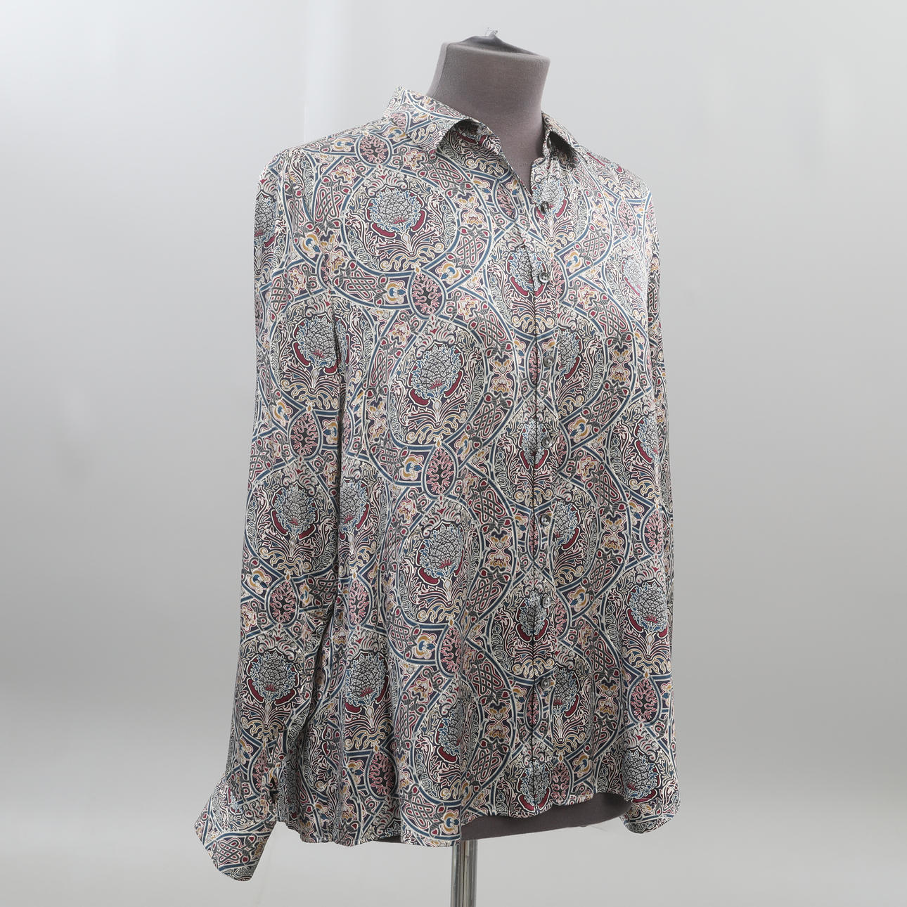 STENSTRÖMS, skjorta, dam, stl 46, siden.