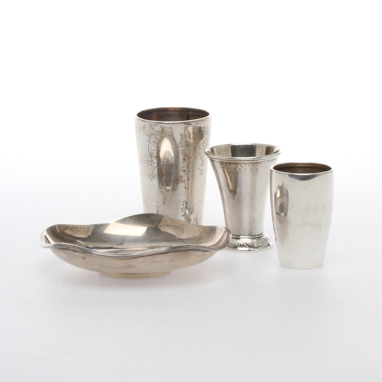 SILVER 4 delar, 1900-tal.