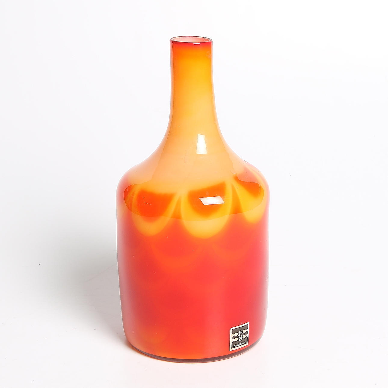 VAS, glas, Elme glasbruk. 1900-talets andra hälft.