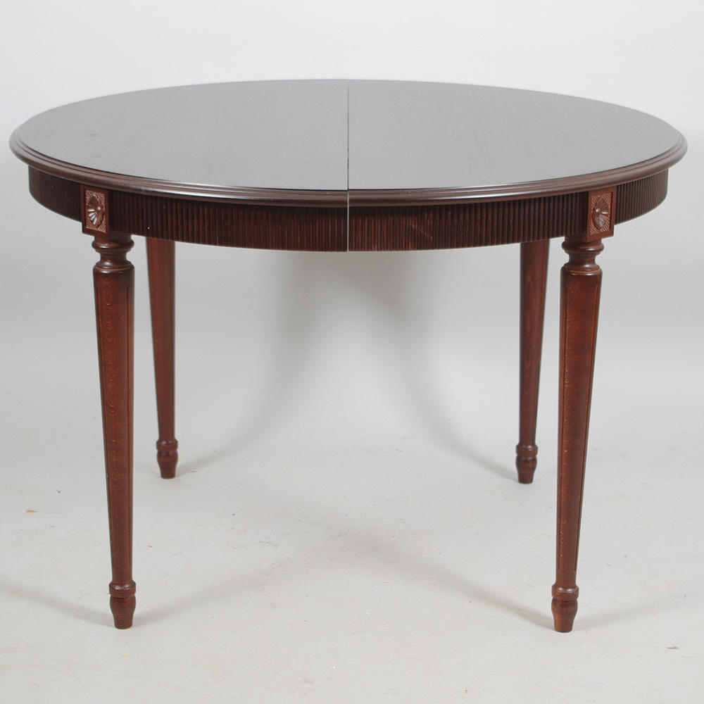 MATBORD, mahogny, gustaviansk stil.