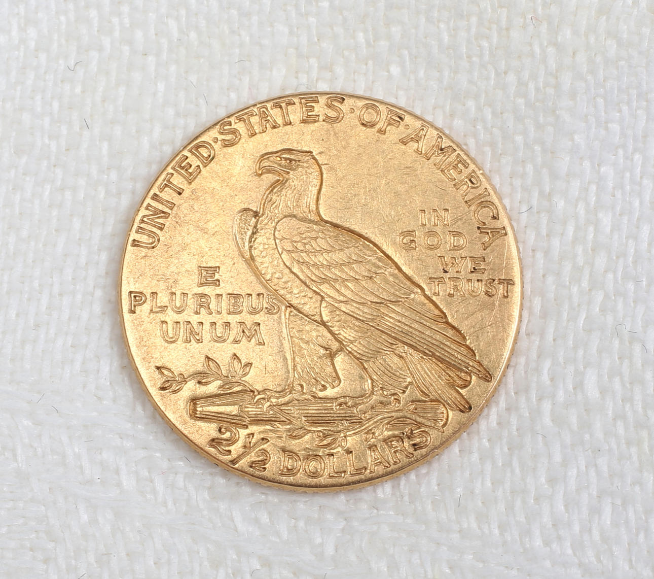 GULDMYNT, "Indian head", 2,5 dollar, 1914.