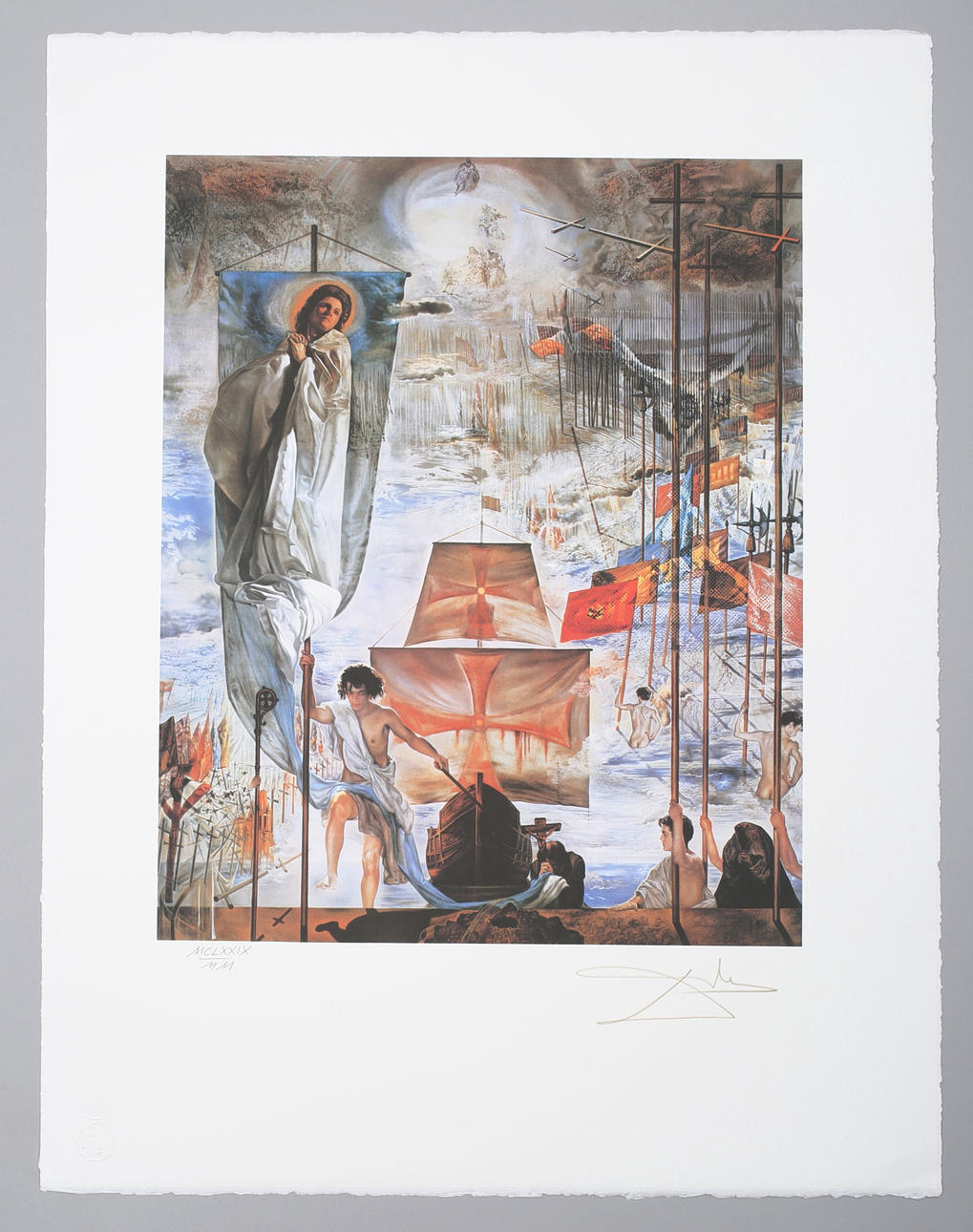 SALVADOR DALI (1904-1989). Discovery Amerika.