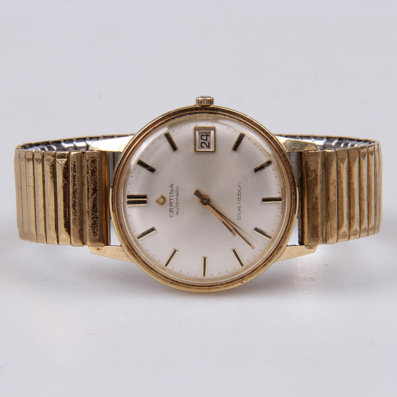 ARMBANDSUR, 14 guld, Certina, Automatic, Blue Ribbon.