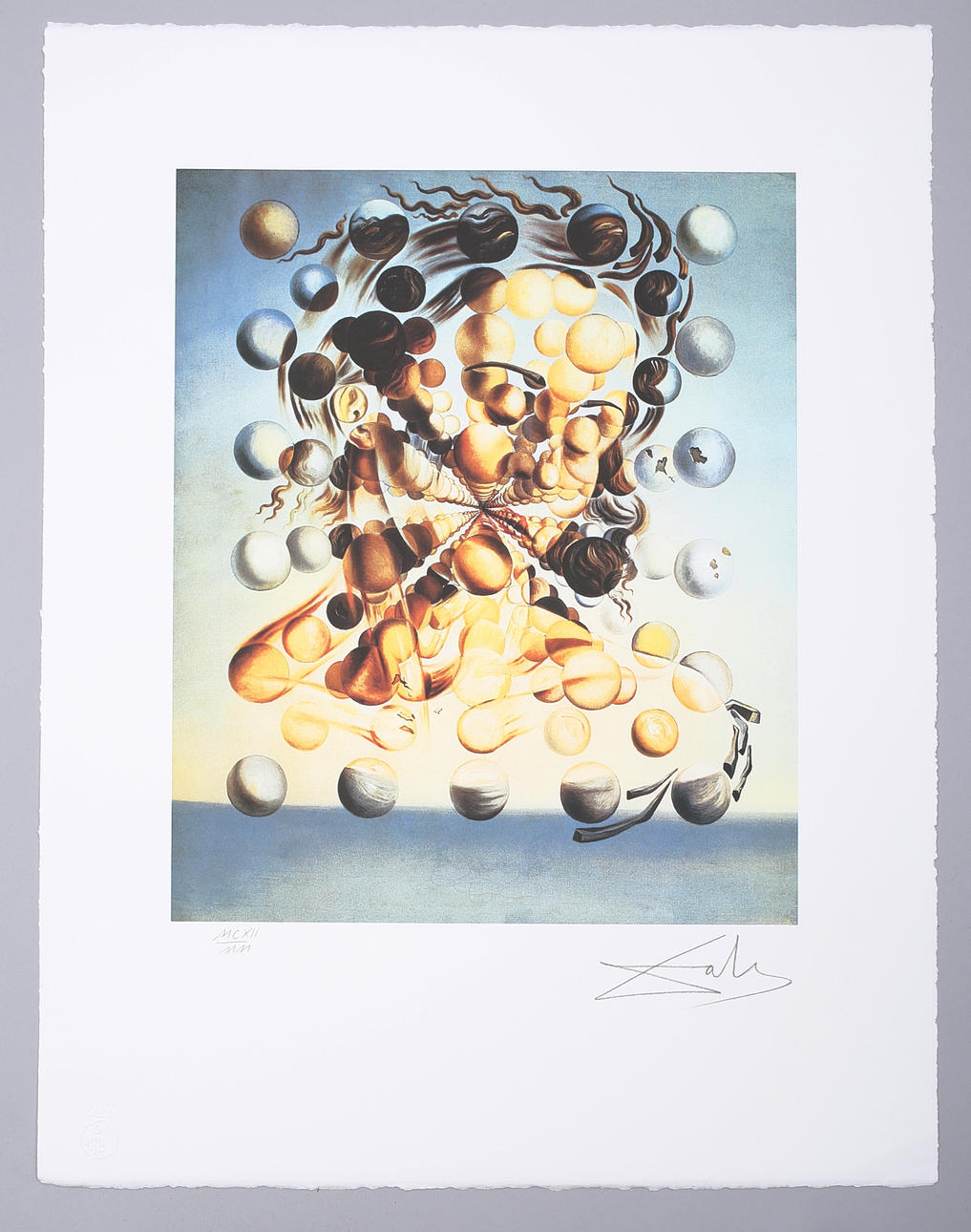 SALVADOR DALI (1904-1989). Galatea av sfärerna.