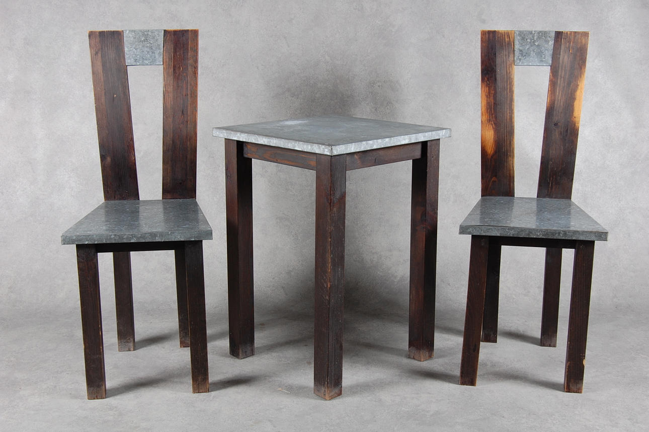 DESIGNMÖBLER, 3 delar, 1980-90-tal.